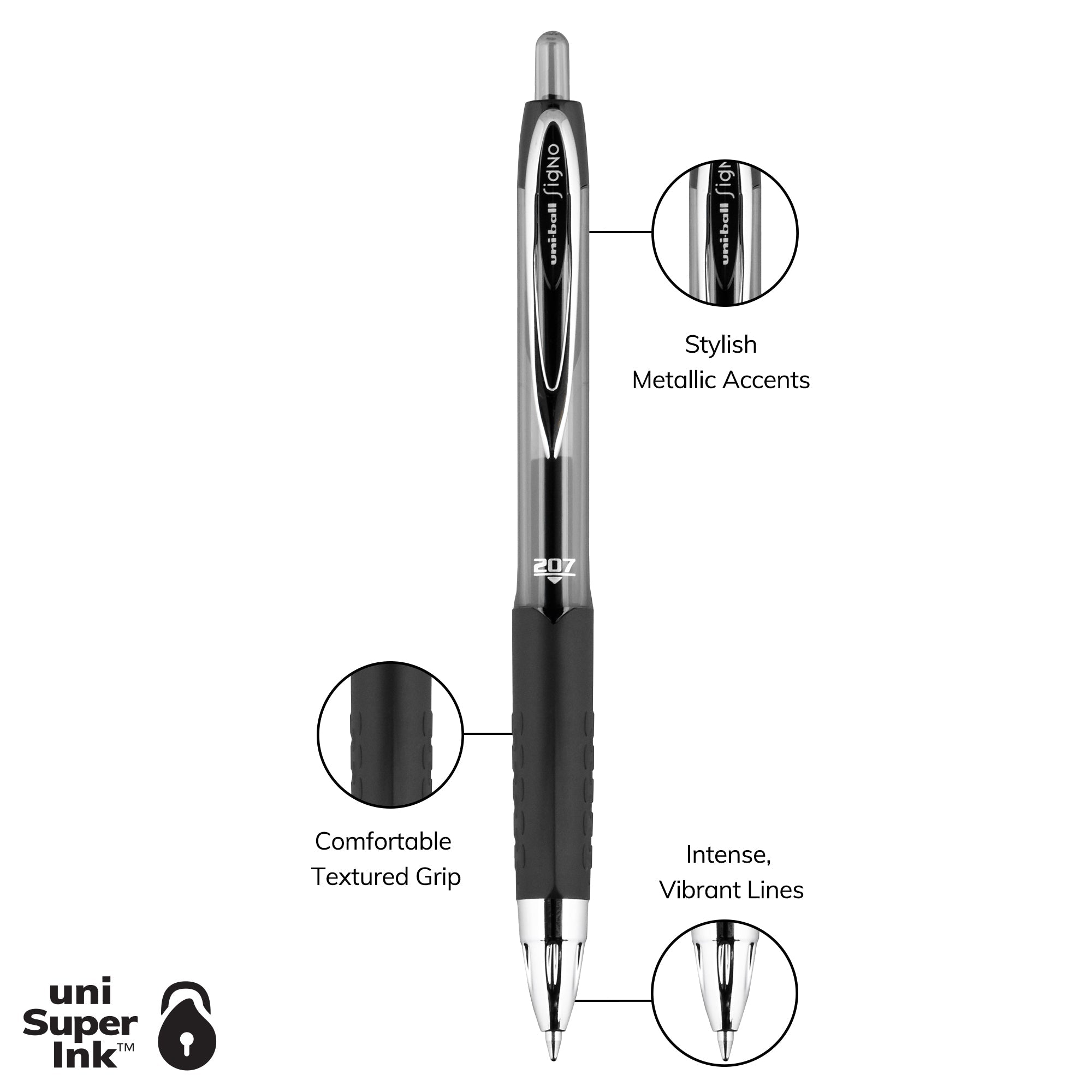 uniball™ 207, Gel Pen