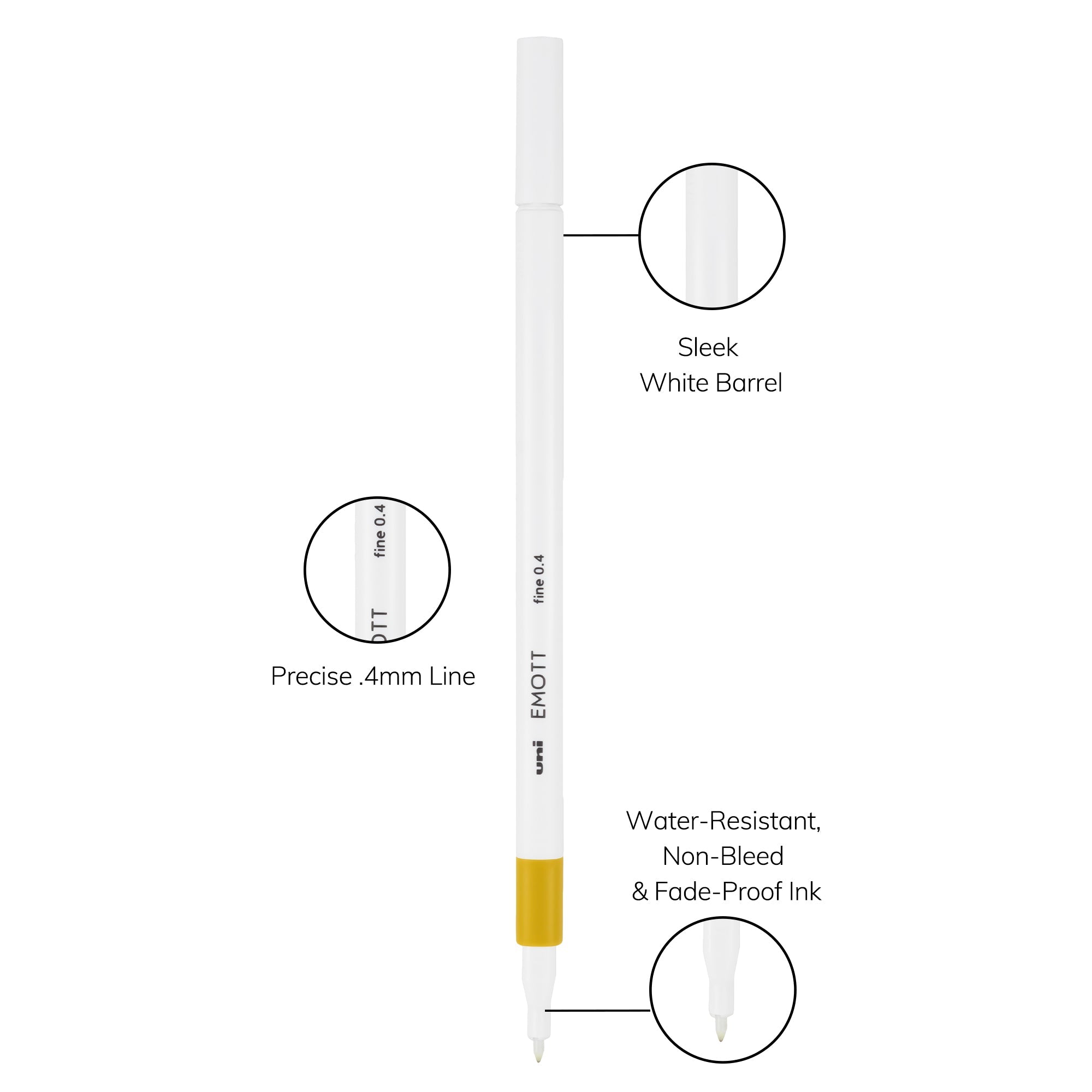 uni® EMOTT, Fine Line Marker