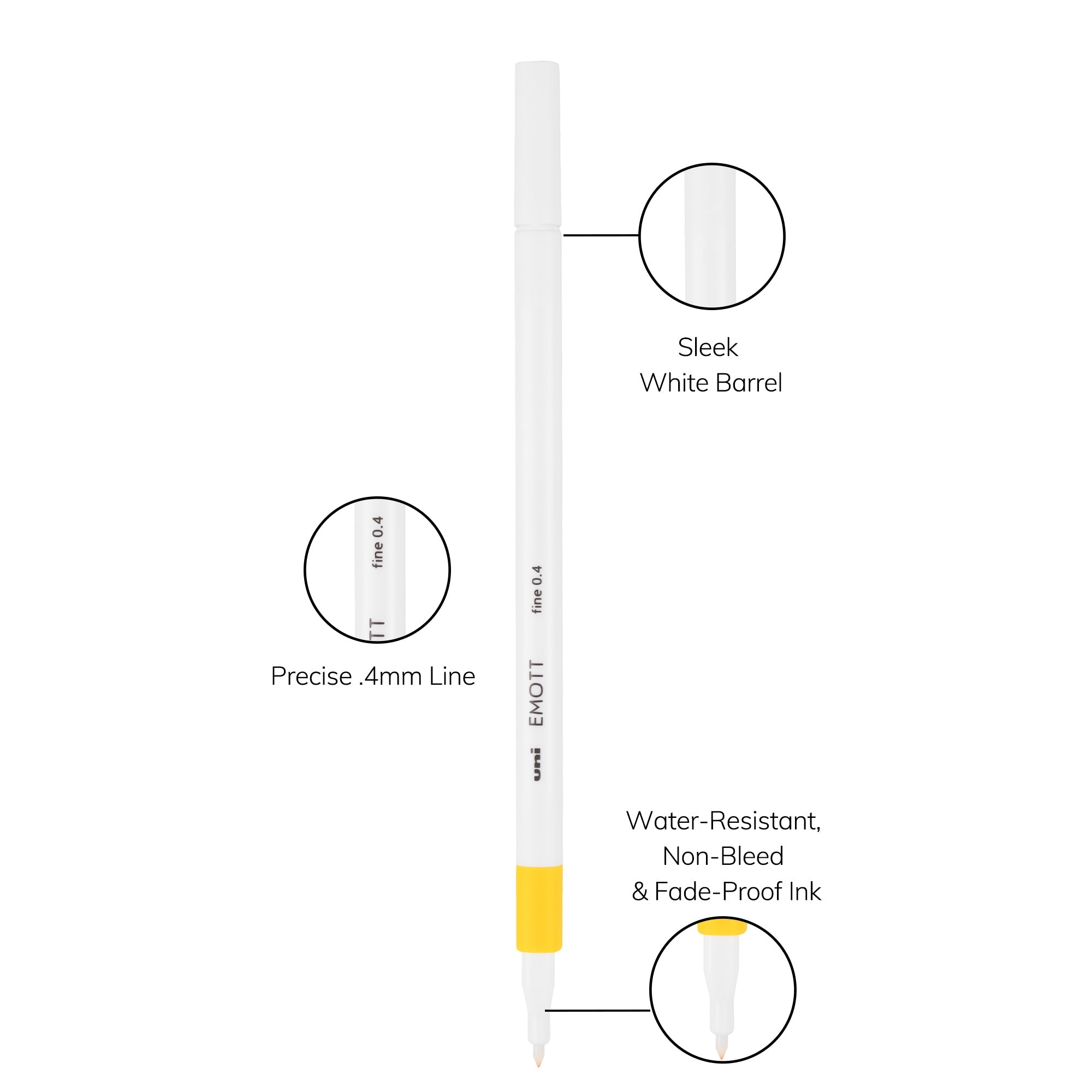 uni® EMOTT, Fine Line Marker