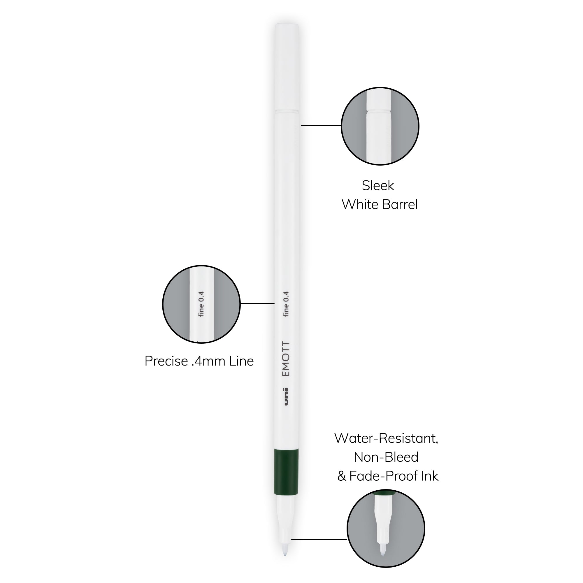 uni® EMOTT, Fine Line Marker