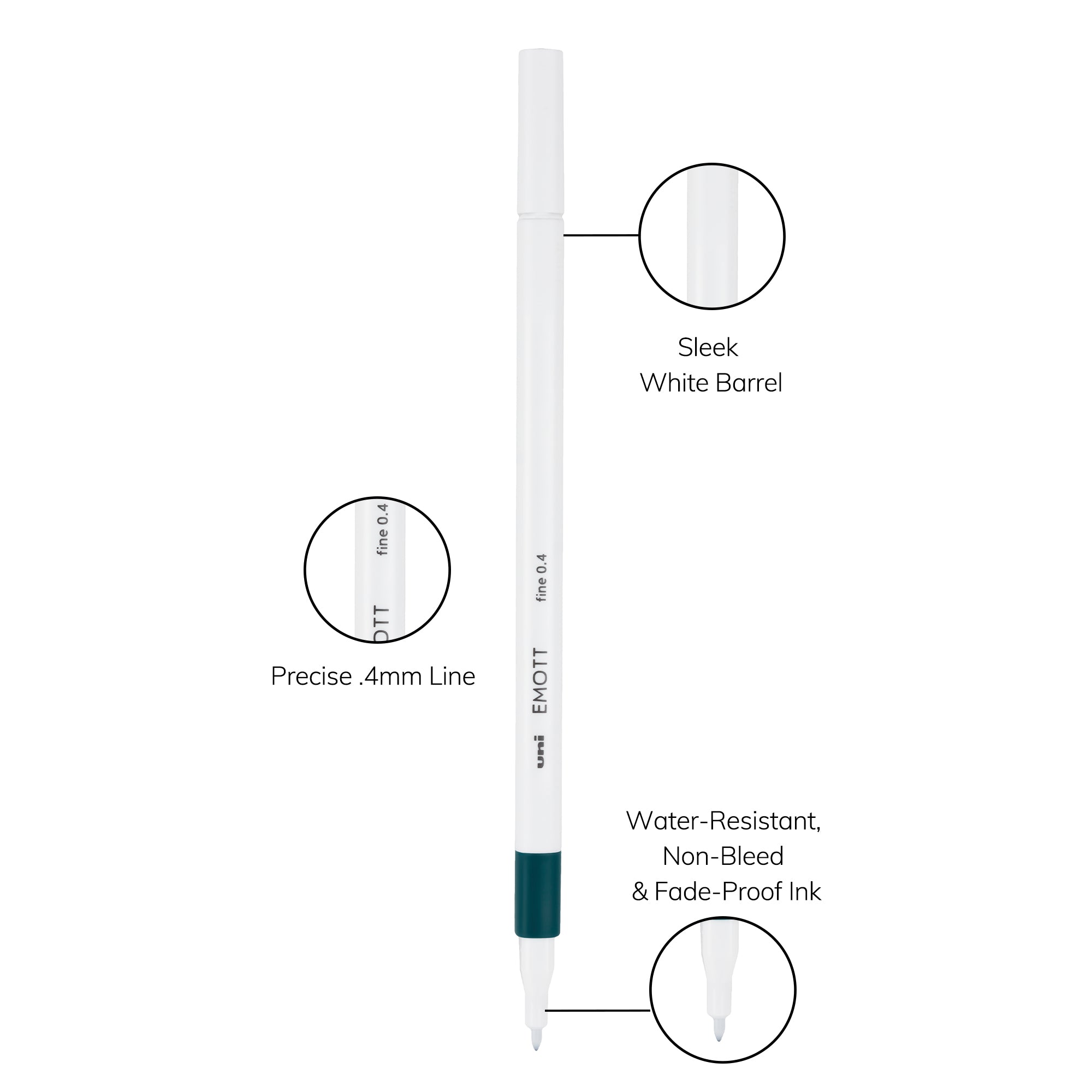 uni® EMOTT, Fine Line Marker