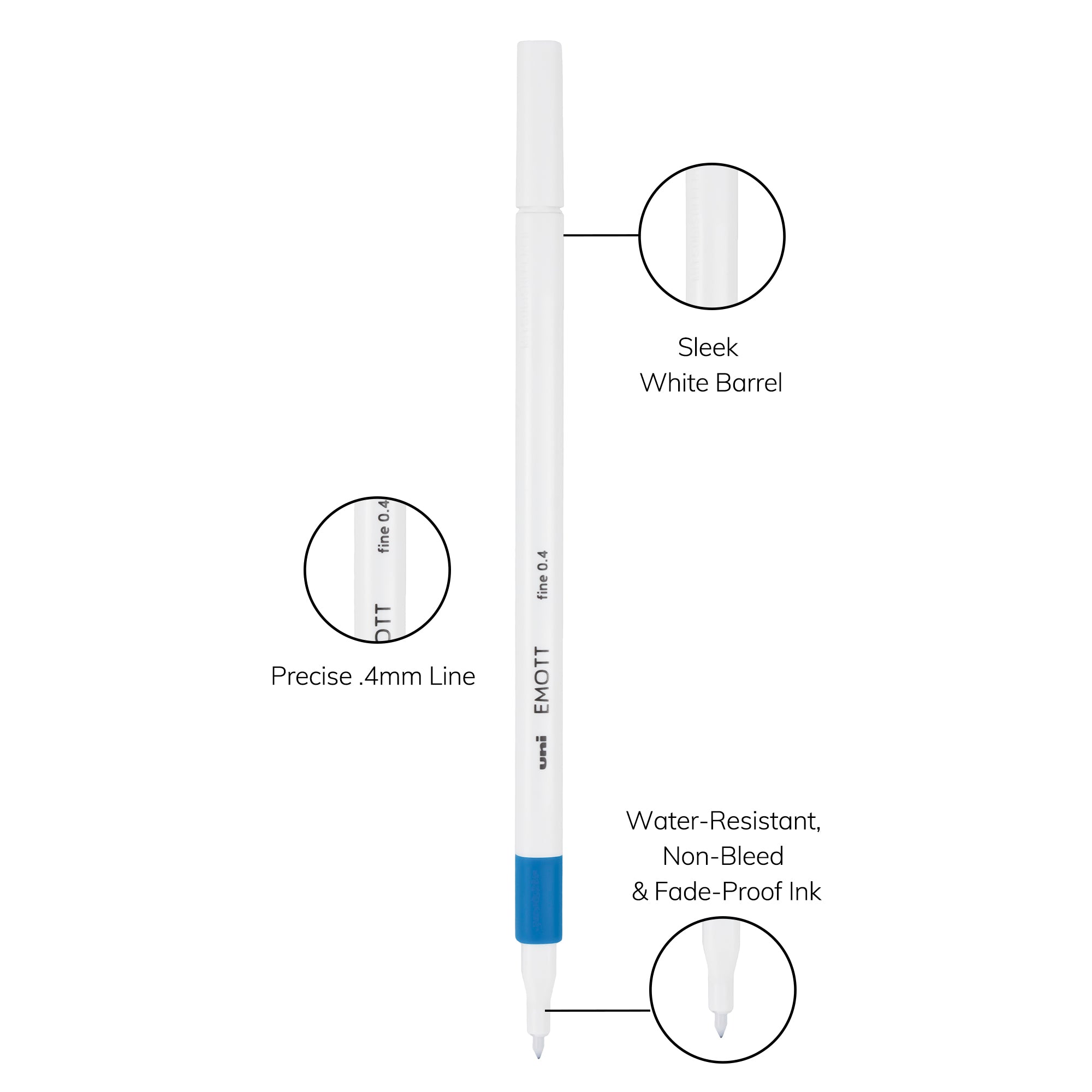 uni® EMOTT, Fine Line Marker