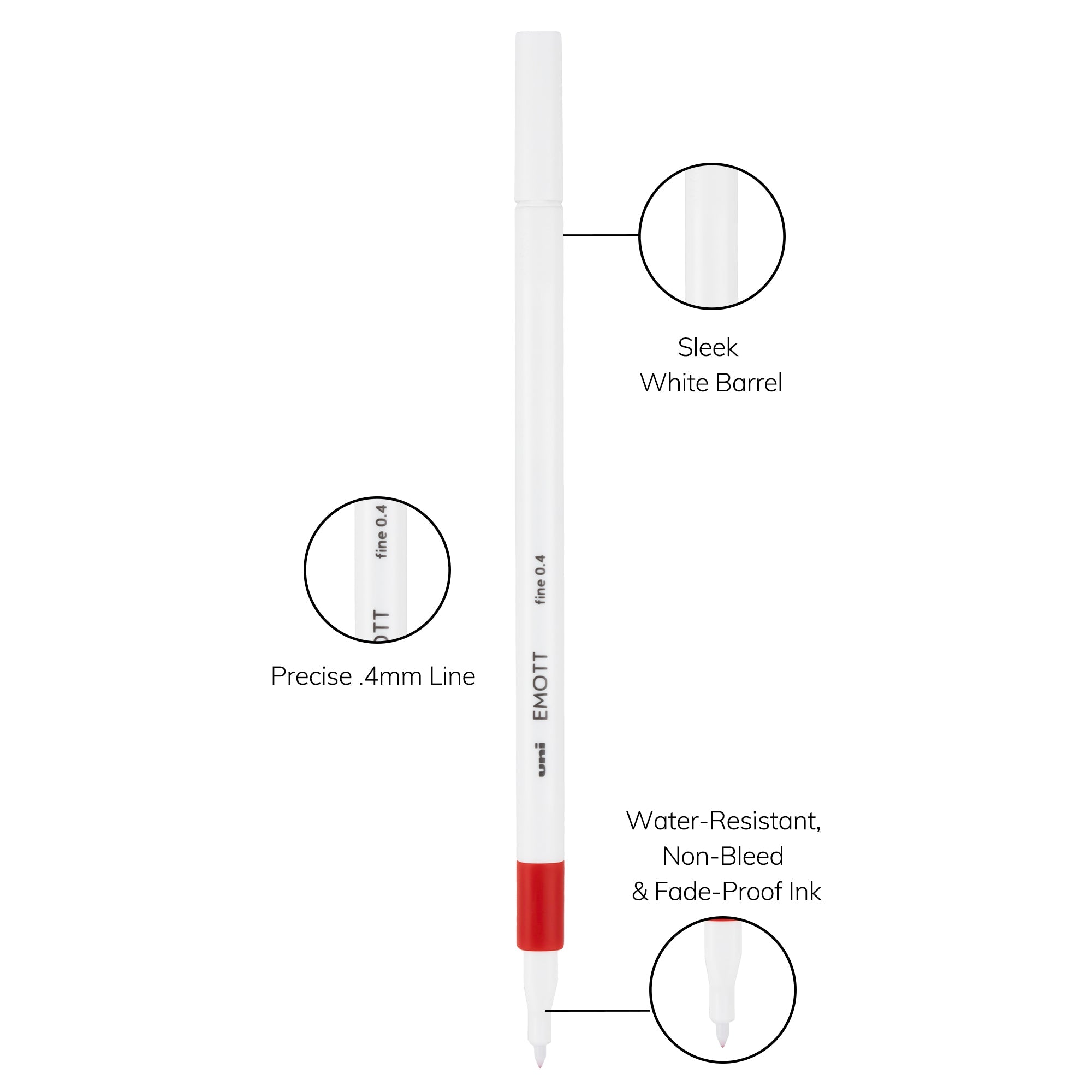 uni® EMOTT, Fine Line Marker