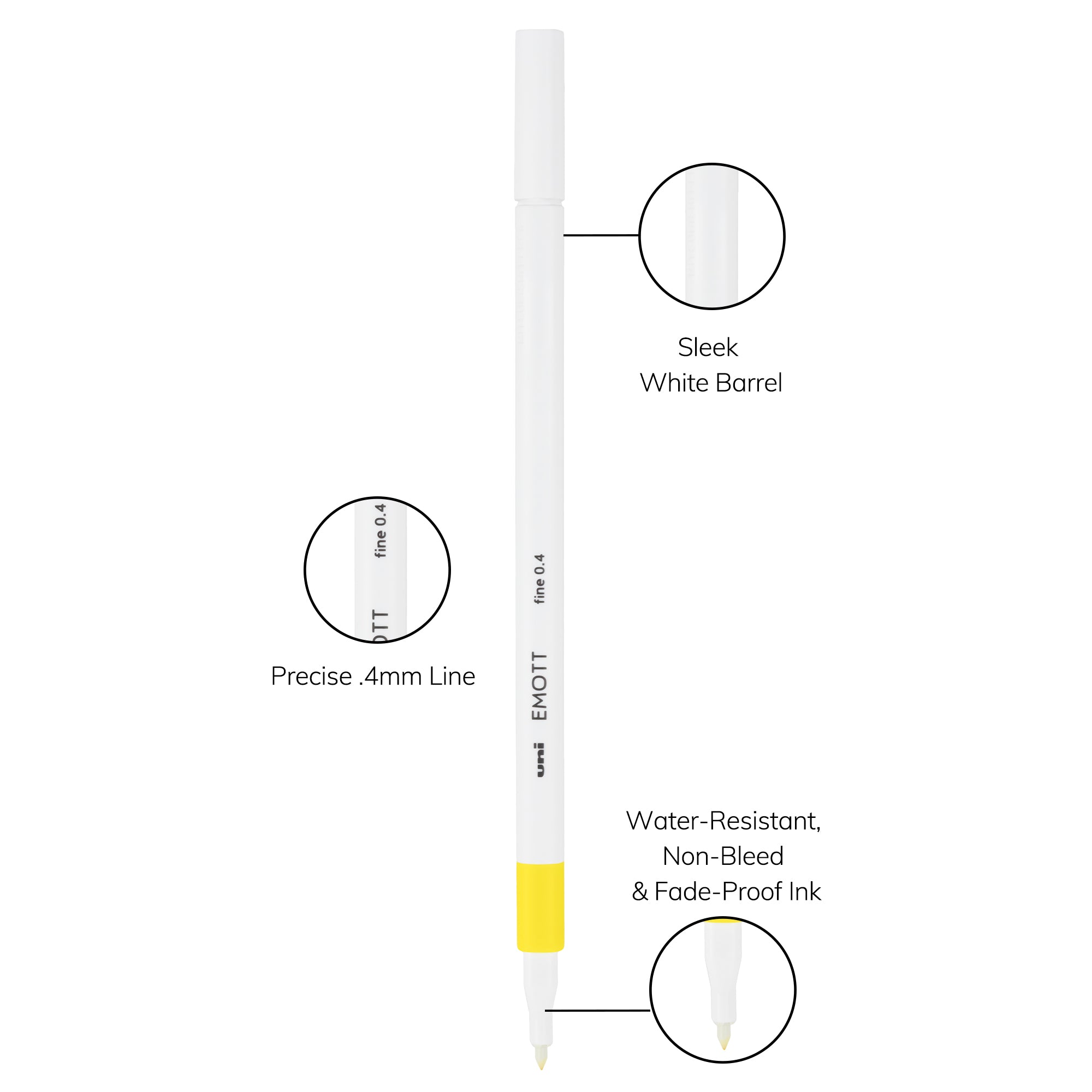 uni® EMOTT, Fine Line Marker