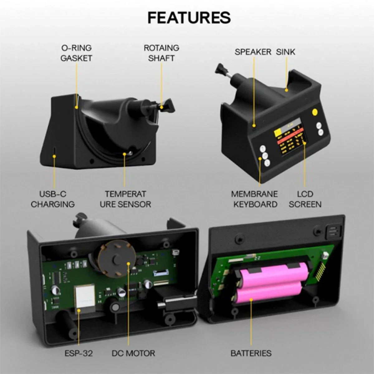 Arista Freestyle AGO Film Processor with 2x Reel Paterson Tank