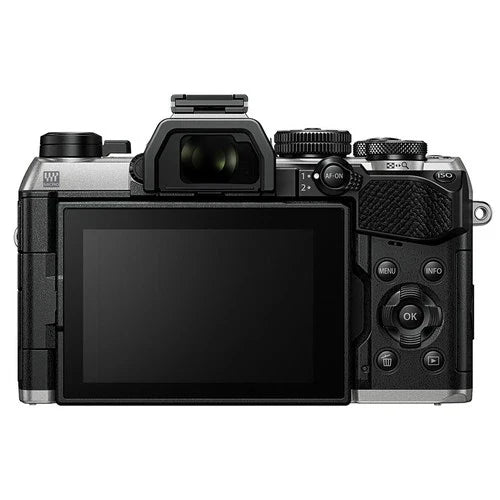 OM SYSTEM OM-5 Mark II Mirrorless Camera, Silver with M.Zuiko Digital ED 14-150m