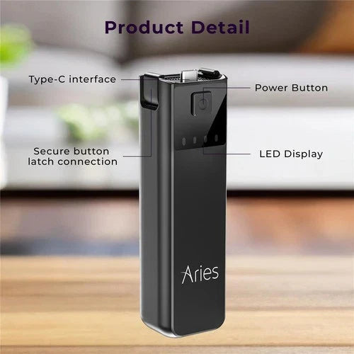 XTRA EDGE Muse 4K Action Camera Bundle, Aries 4000mAh P-Bank, Carrying Case, 64G