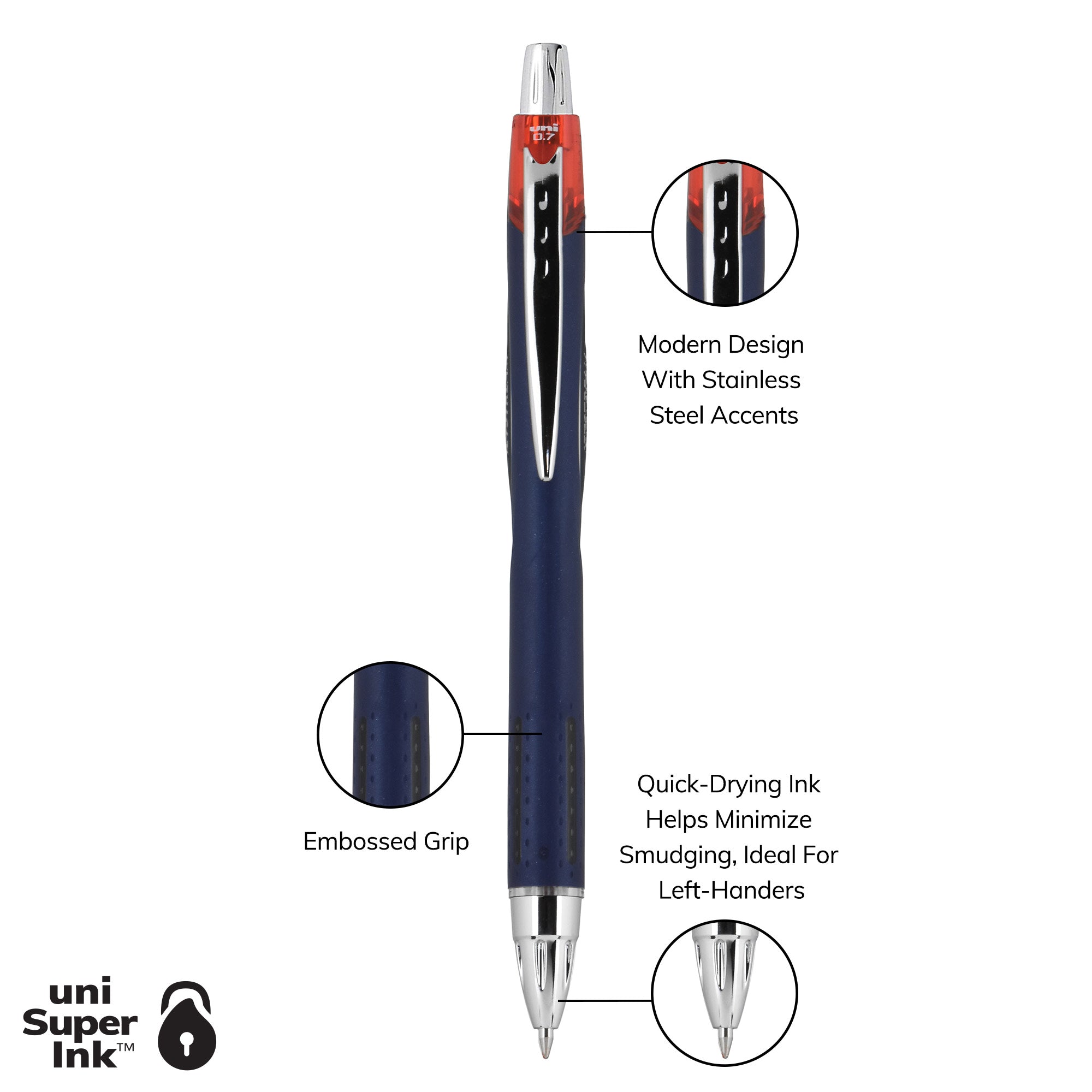 uniball™ JETSTREAM RT, 0.7 mm Ballpoint Pen