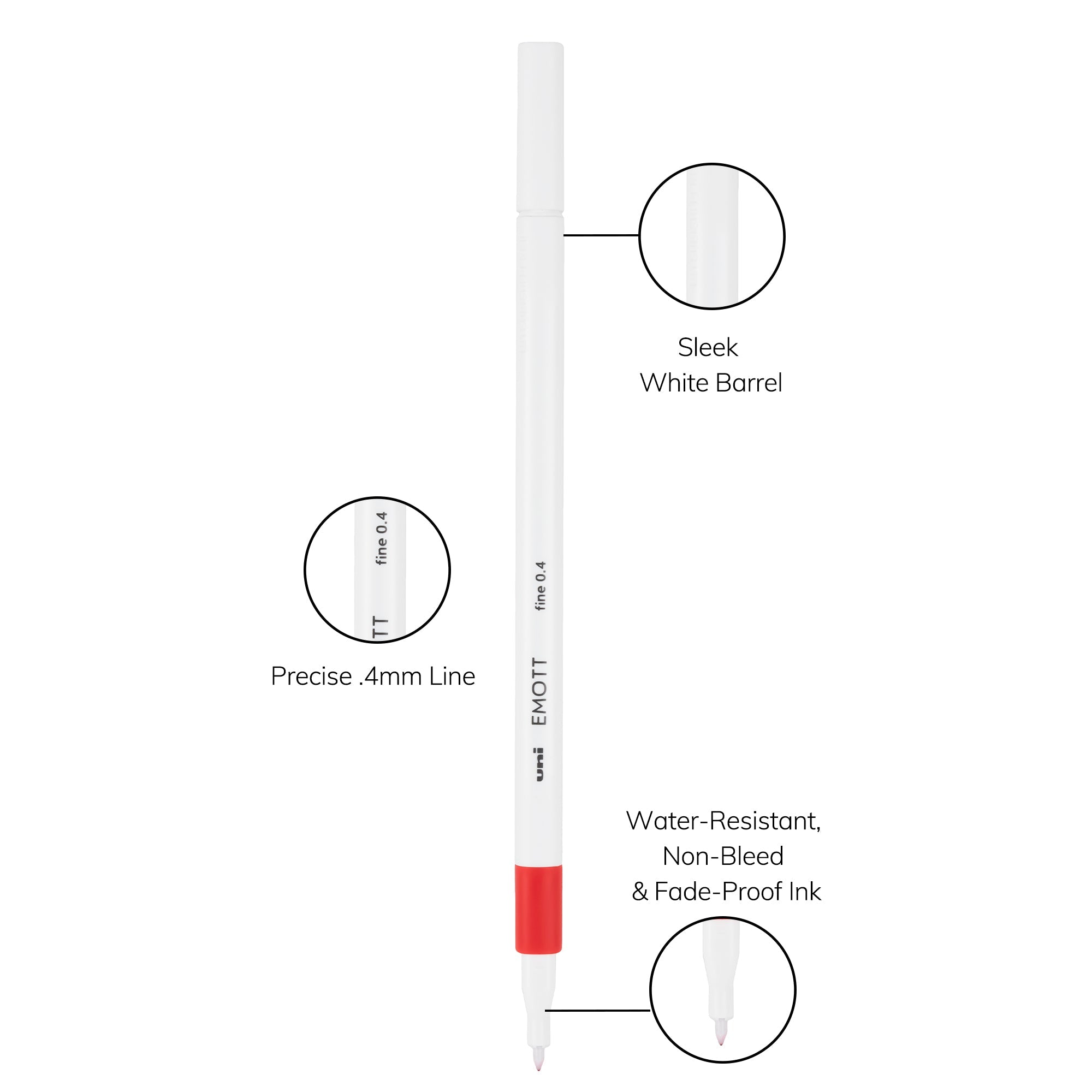 uni® EMOTT, Fine Line Marker