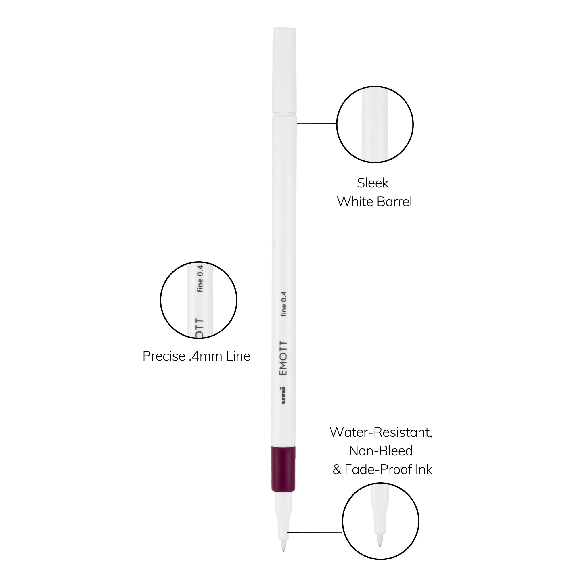 uni® EMOTT, Fine Line Marker