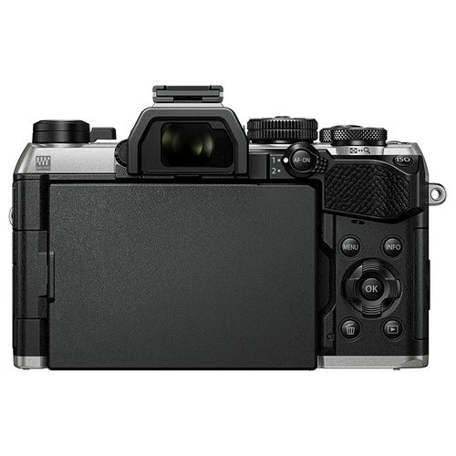 OM SYSTEM OM-5 Mark II Mirrorless Camera, Silver with M.Zuiko Digital ED 14-150m