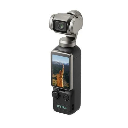 XTRA EDGE Muse 4K Action Camera Bundle, Aries 4000mAh P-Bank, Carrying Case, 64G