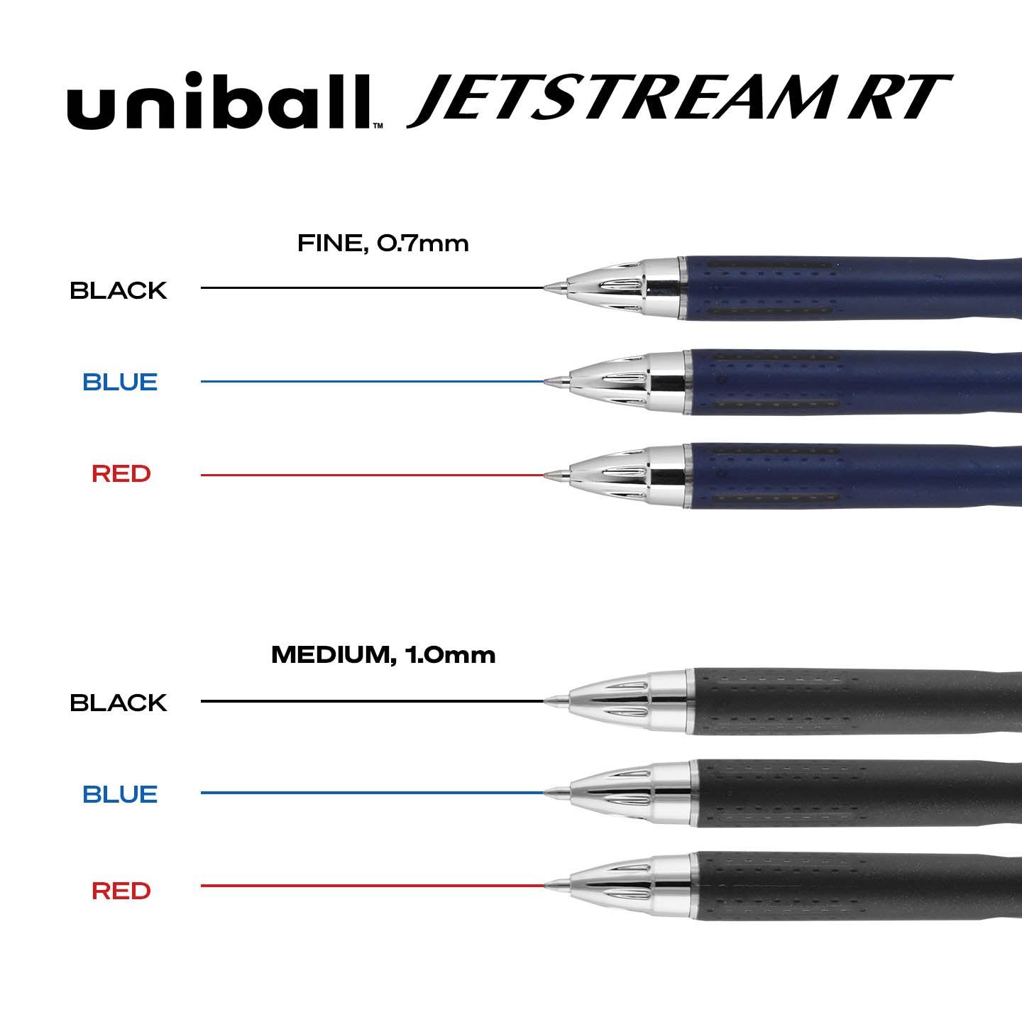 uniball™ JETSTREAM RT, 1.0 mm Ballpoint Pen