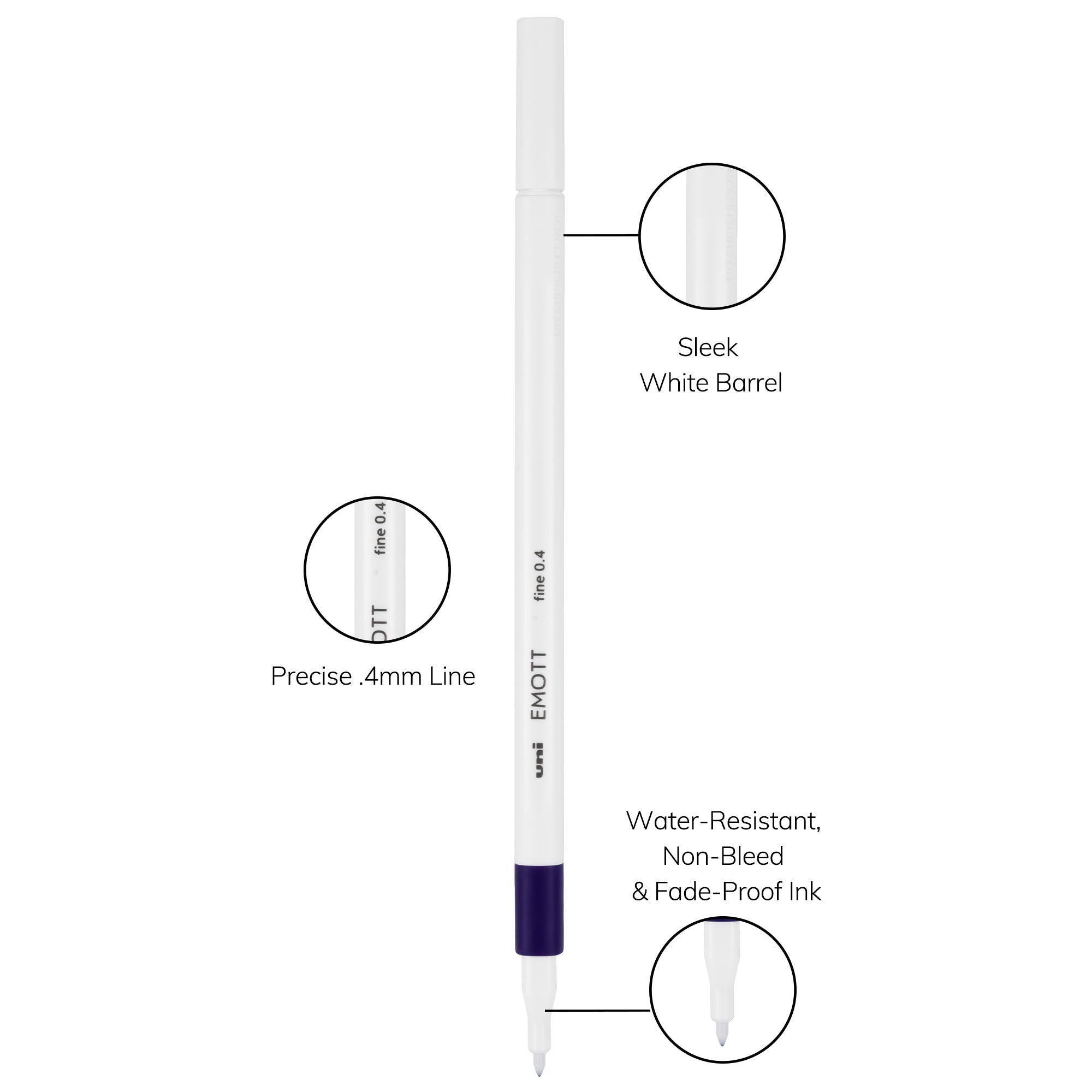 uni® EMOTT, Fine Line Marker