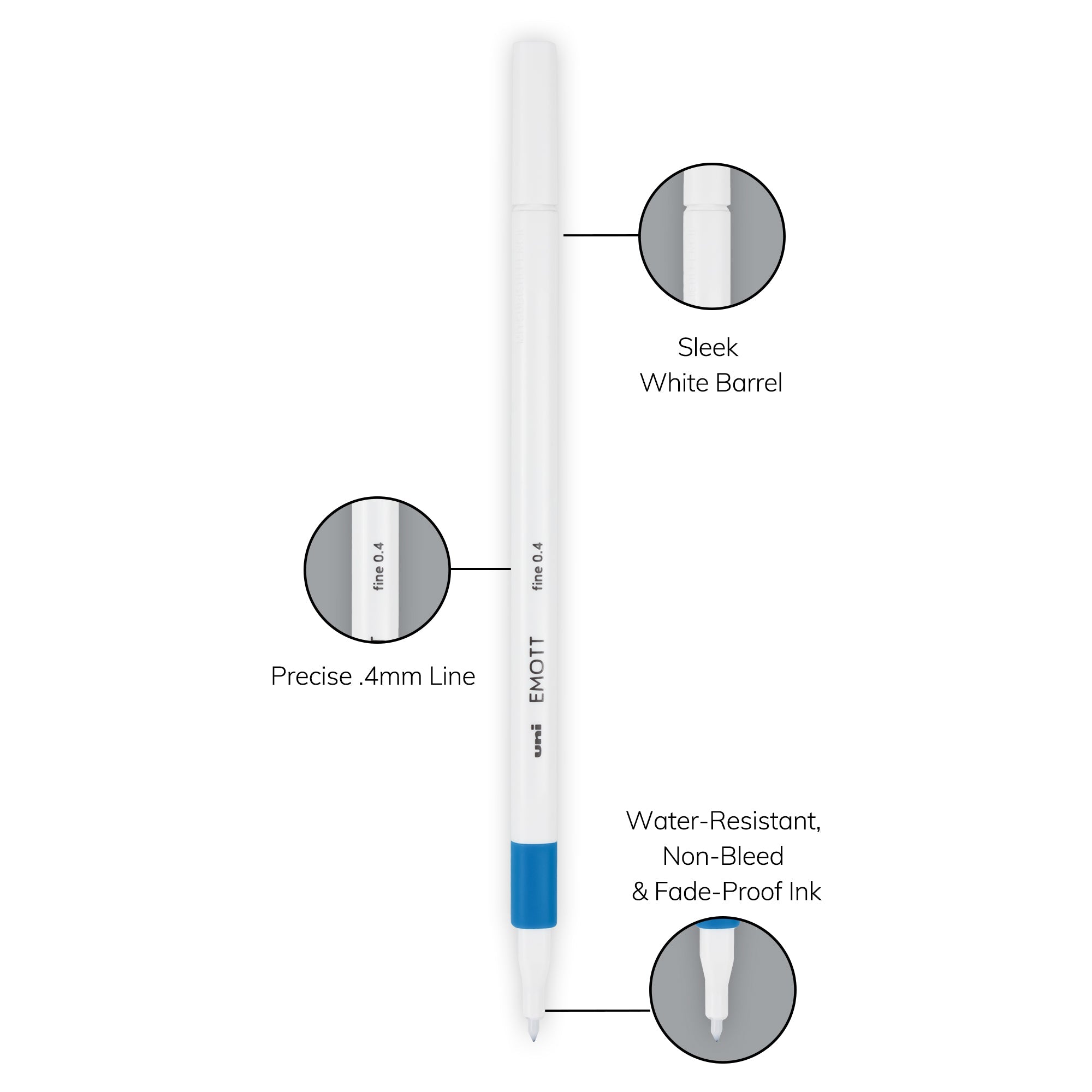 uni® EMOTT, Fine Line Marker